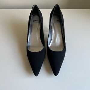 Stuart Weitzman Black Heel Size 7.5 NARROW